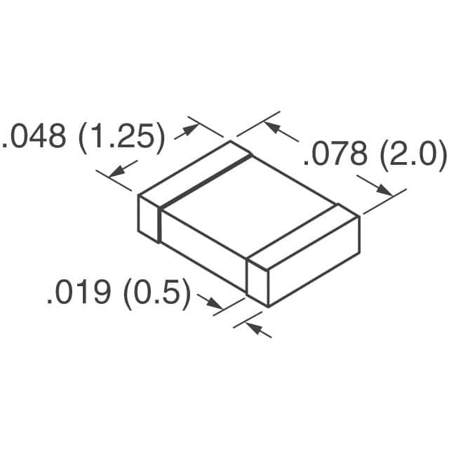 C0805H271JDGAC7800 KEMET  Condensateurs en céramique